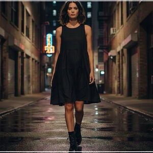 Italian Dress I00% linen made in Italy